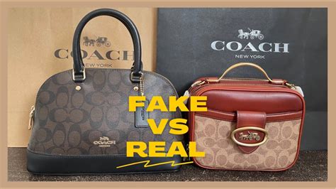 how to identify a fake coach bag|identifying authentic coach handbags.